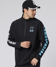 [GOLF]スタンドネックハーフジップ　 ロングスリーブ