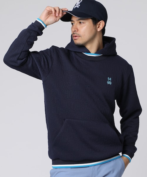 フォントジャガードパーカー GOLF]フォントジャガード パーカ｜サイコバニーのアウトレット通販