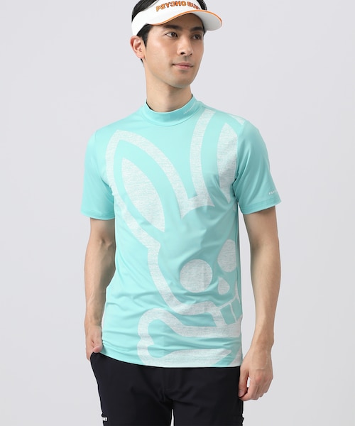 GOLF]ハーフジップ ヘンリーネックTシャツ｜サイコバニーの