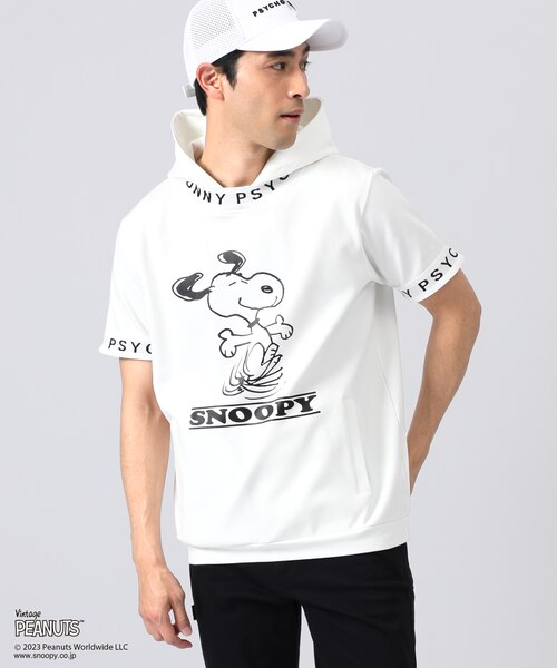 サイコバニー PSYCHO BUNNY PEANUTS スヌーピー半袖Tシャツ PEANUTS×Psycho Bunny Tシャツ｜Psycho Bunny｜サイコバニー