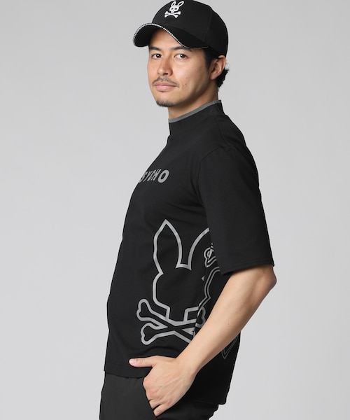 GOLF]PRIMEFLEX リラックスフィット モックネック Tシャツ｜サイコ