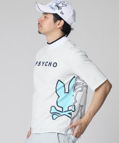 GOLF]PRIMEFLEX リラックスフィット モックネック Tシャツ｜サイコ