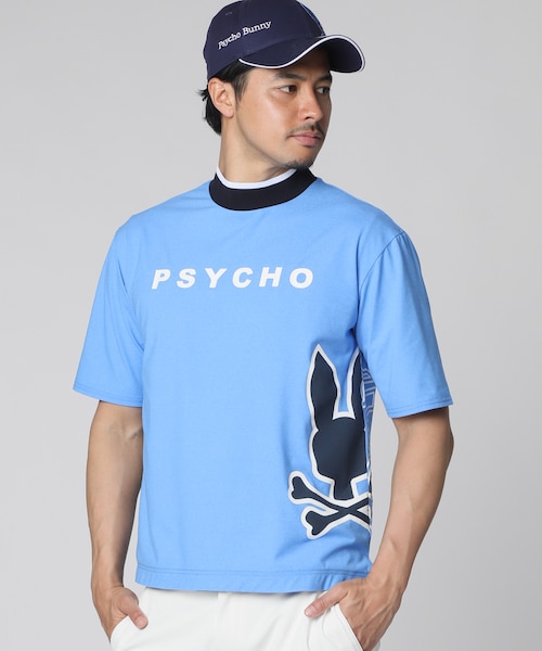 GOLF]PRIMEFLEX リラックスフィット モックネック Tシャツ｜サイコ