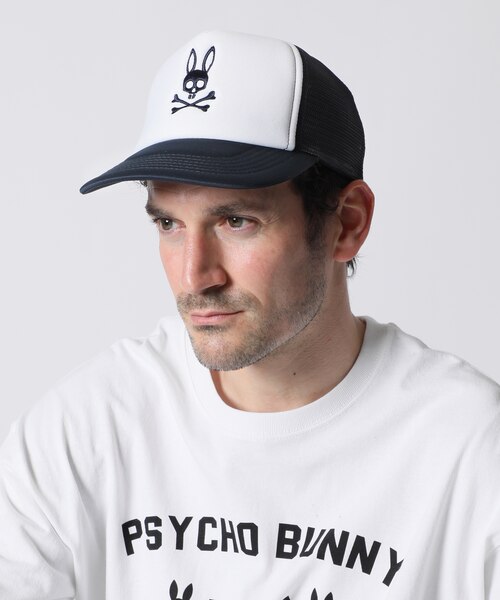 EC限定]エンブロイダリーロゴ メッシュキャップ｜サイコバニーの