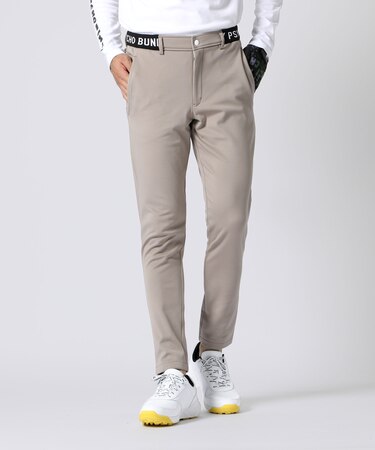 [GOLF]裏起毛 ジャガードフライス 　スウェットパンツ