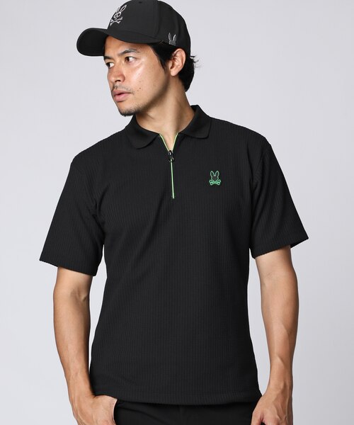 GOLF] シルエットバニーワッペン ポロシャツ｜サイコバニーの