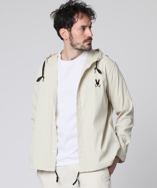 クールマックス ストレッチ フーディ シャツ｜サイコバニーの