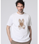 TONE シルエットバニー 　Tシャツ