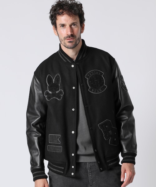 ジャケット・アウター Psycho Bunny swing tops jacket XL SKOOKUM × Psycho Bunny アワードジャケット｜サイコバニーの