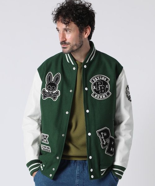 SKOOKUM × Psycho Bunny アワードジャケット｜サイコバニーの