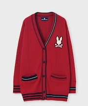 [WOMEN]アシンメトリーデザイン  　ニットカーディガン