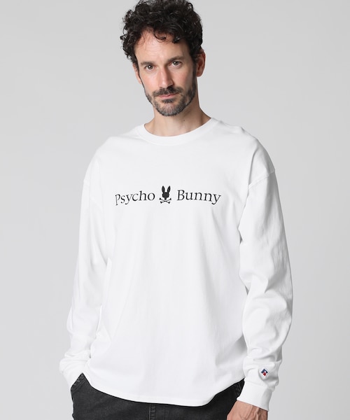 RUSSELL×Psycho Bunny コラボ ロングスリーブTシャツ｜サイコバニーの