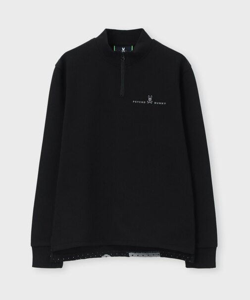 [GOLF][WOMEN]ハーフジップ 　長袖モックネック