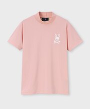 [GOLF][WOMEN]スペースマスター ジャガードロゴ 　半袖モックネック