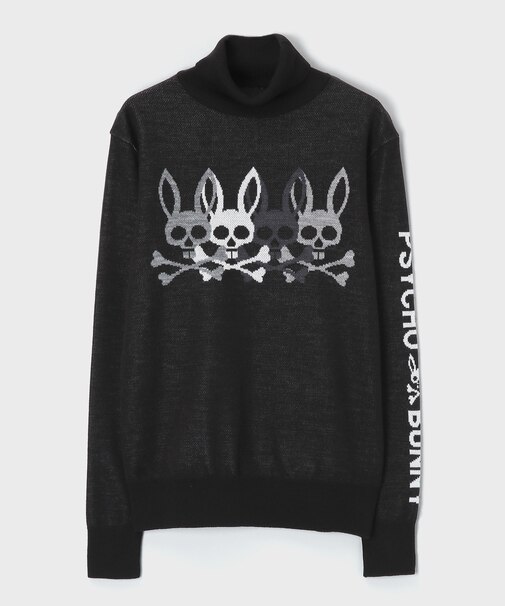 [GOLF][WOMEN] 4カラーBUNNY デザインタートル　 ニット