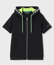 [GOLF][WOMEN]ダブルフェイスジャージ　 半袖パーカ