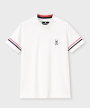 [GOLF][WOMEN]スリーブライン　 モックネックTシャツ