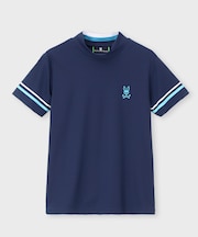 [GOLF][WOMEN]スリーブライン　 モックネックTシャツ