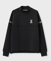 [GOLF] [WOMEN]ポリエステル　 長袖ラグランモックネック