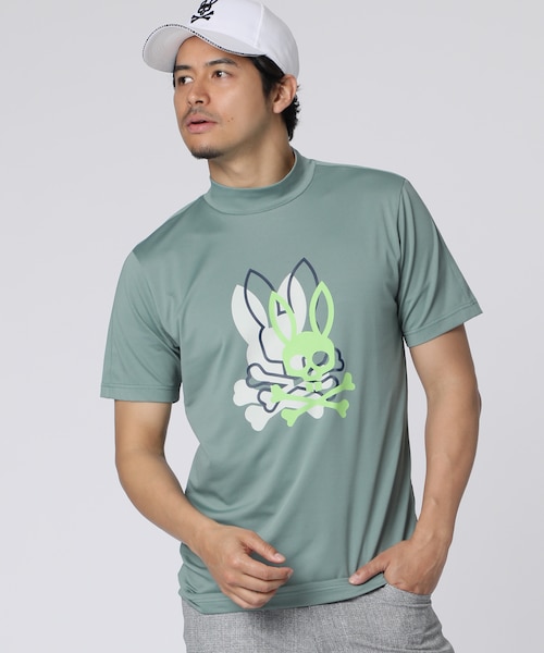 GOLF]3レイヤーバニー モックネックTシャツ｜サイコバニーの