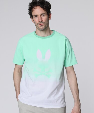 グラデーション シルエットバニー Tシャツ