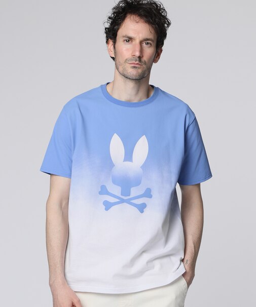 グラデーション シルエットバニー Tシャツ