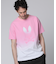 グラデーション シルエットバニー Tシャツ