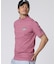 [GOLF]フラッグバニーロゴ メランジモックネックTシャツ