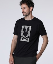 テクスチャーシルエットバニー 　Tシャツ