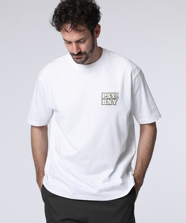 センターブロックロゴ 　Tシャツ