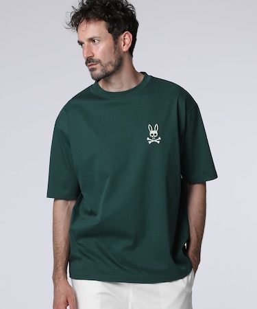 ワンポイント 　シルケットスムースＴシャツ