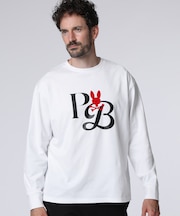 ロングスリーブ 　クロスオーバーロゴTシャツ