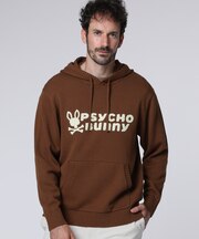 シグネチャーロゴ 　ニットフーディ