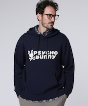 シグネチャーロゴ 　ニットフーディ