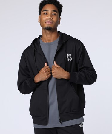 エフェクトロゴ　ジップパーカ