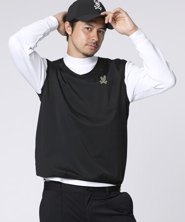 [GOLF]ナイロンストレッチ ジャージベスト