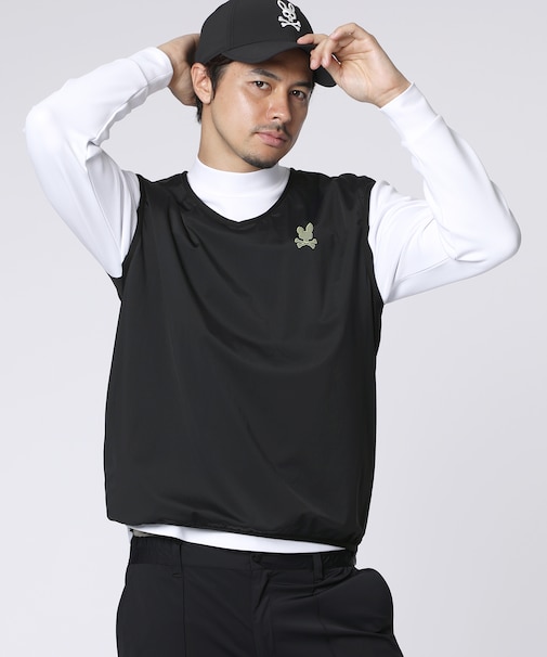 [GOLF]ナイロンストレッチ ジャージベスト