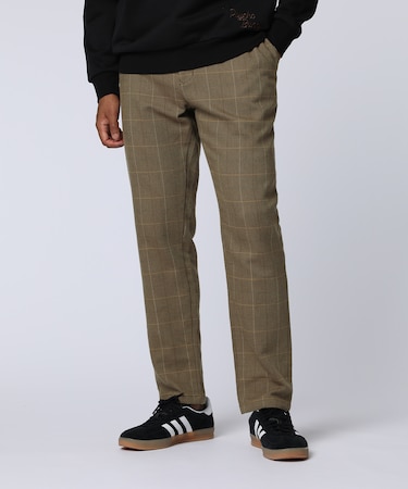 ポケットバニー　チェックパンツ