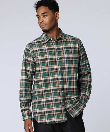 ヴィンテージツイルチェックシャツ