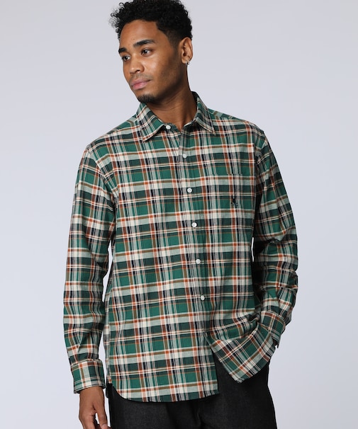 ヴィンテージツイルチェックシャツ