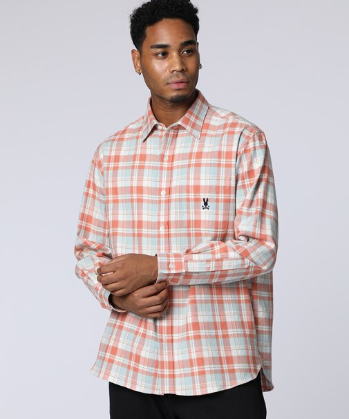 ヴィンテージツイルチェックシャツ