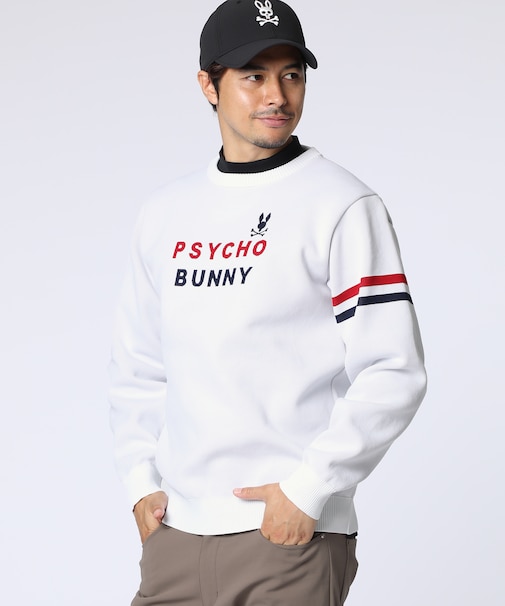 [GOLF]トリコロール 　ジャガードニット