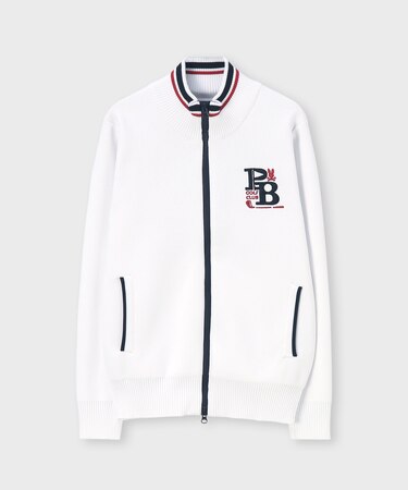 [GOLF][WOMEN]ゴルフクラブ　 フルジップニットカーディガン