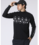 [GOLF]ゴルフモチーフロゴ　モックネックＴシャツ