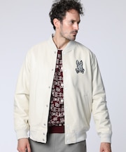 シープレザー　 バーシティジャケット