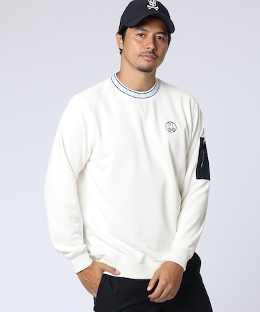 [GOLF]バニーマーク　クルーネックスウェットプルオーバー