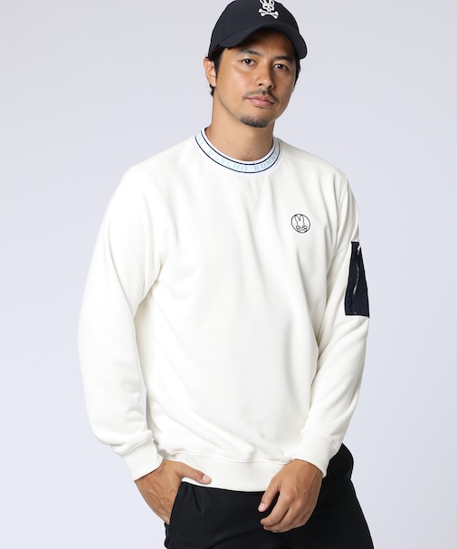 [GOLF]バニーマーク　クルーネックスウェットプルオーバー