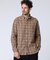 ガンクラブチェック　コーデュロイボタンダウンシャツ