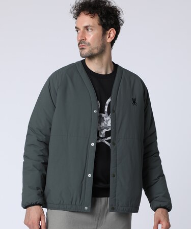 パッファーカーディガンジャケット