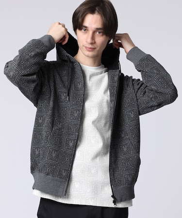 ジオメトリックPBモノグラムパーカ